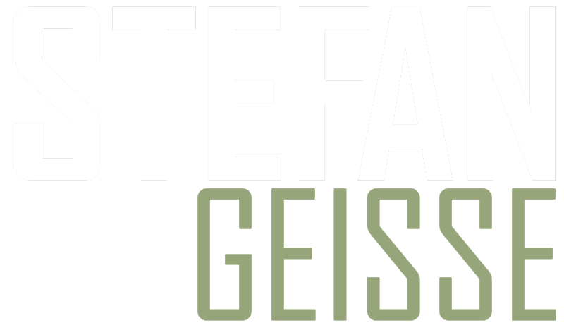 Logo Stefan Geisse weiss grün logo